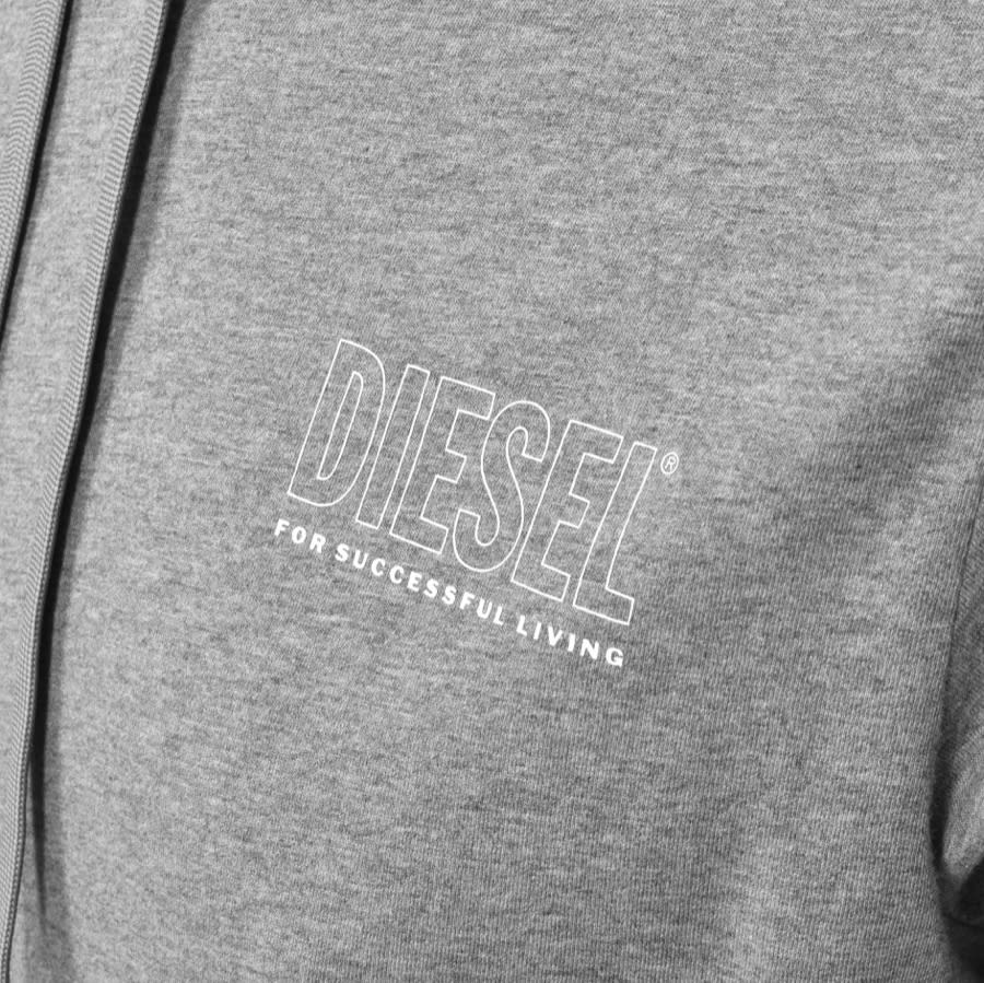Alternative Image for ProductDiesel Jimmy Long Sleeved T Shirt Grey3